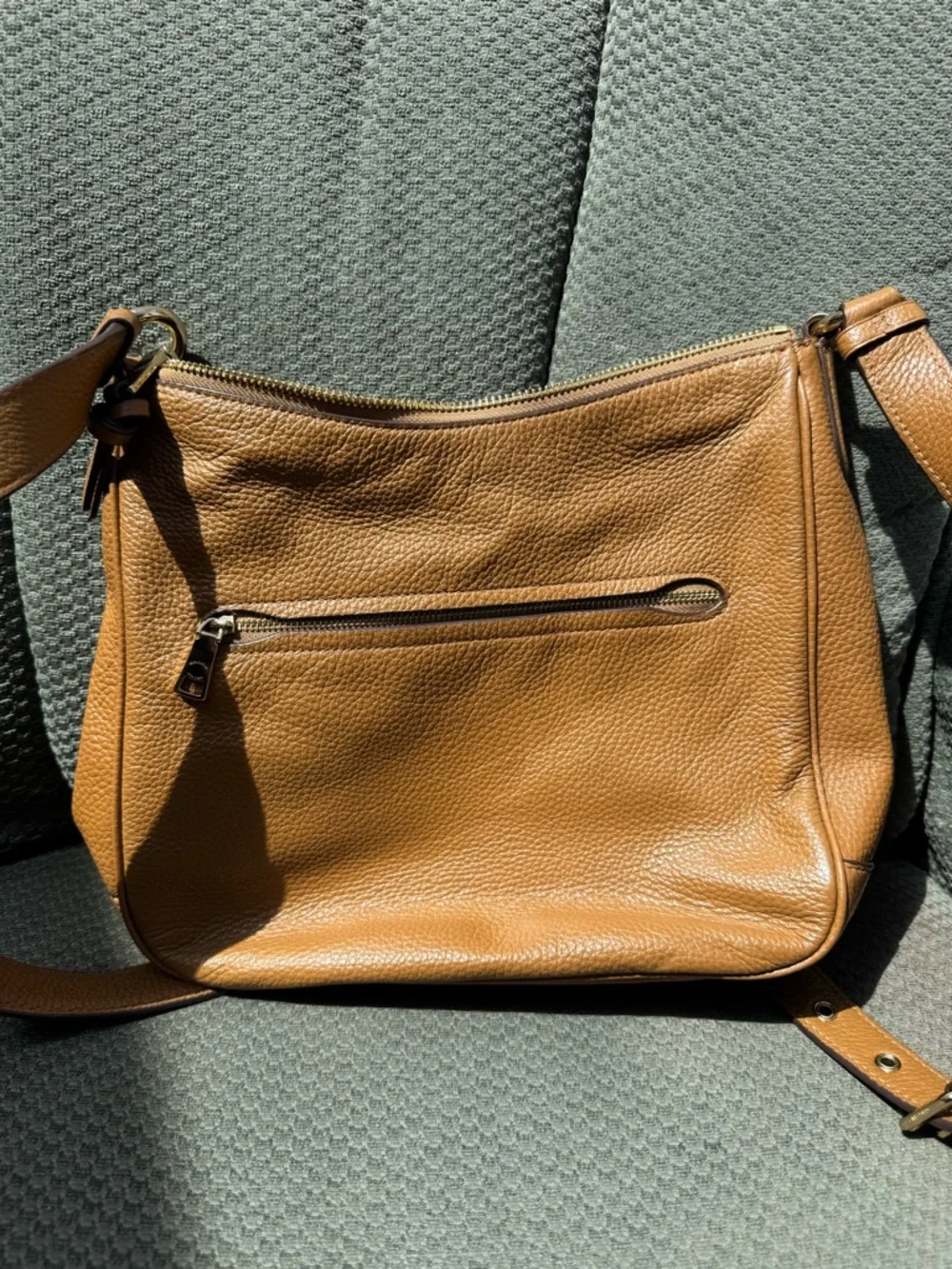Coach Ellie File Bag - Brown/Tan - Picture 2 of 6